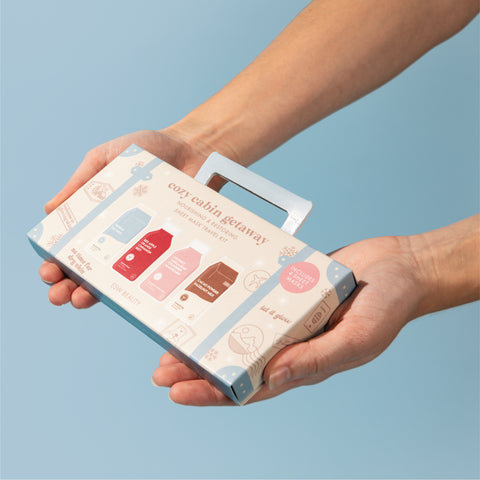 Cozy Cabin Getaway Nourishing & Restoring Sheet Mask Travel Kit - ESW Beauty
