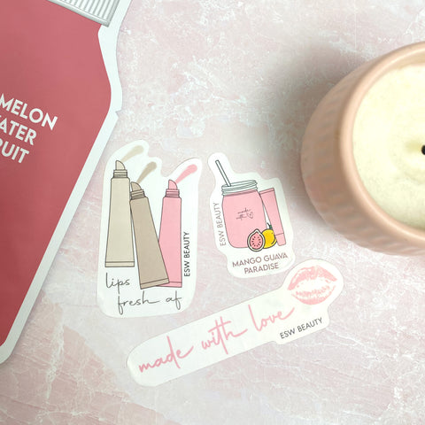 Smoothie Lip Treatment Sticker Bundle - ESW Beauty