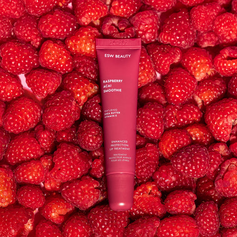 Raspberry Acai Smoothie Enhanced Protection Lip Treatment - ESW Beauty