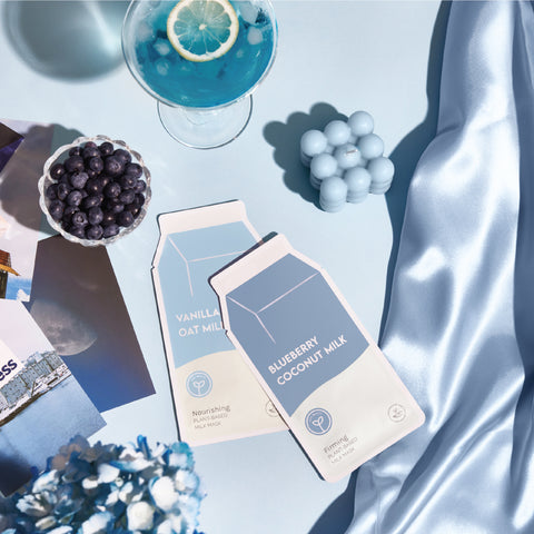 Blueberry Coconut Milk Firming Plant-Based Milk Mask - ESW Beauty