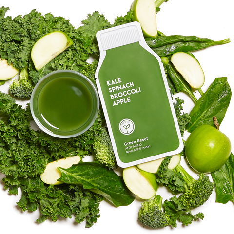 Green Reset Anti Aging Raw Juice Mask - ESW Beauty