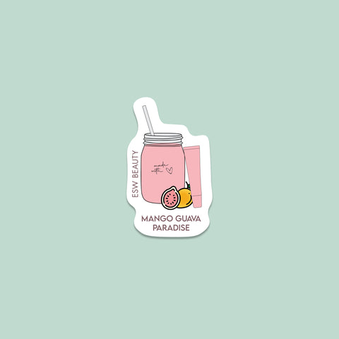 Mango Guava Paradise Sticker - ESW Beauty