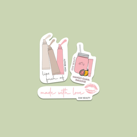 Smoothie Lip Treatment Sticker Bundle - ESW Beauty