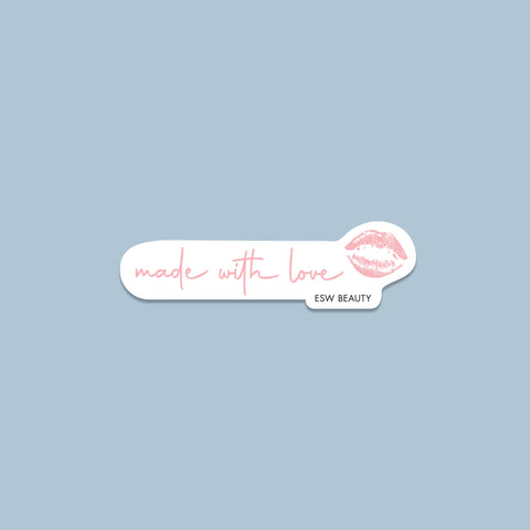 Made with Love Sticker - ESW Beauty