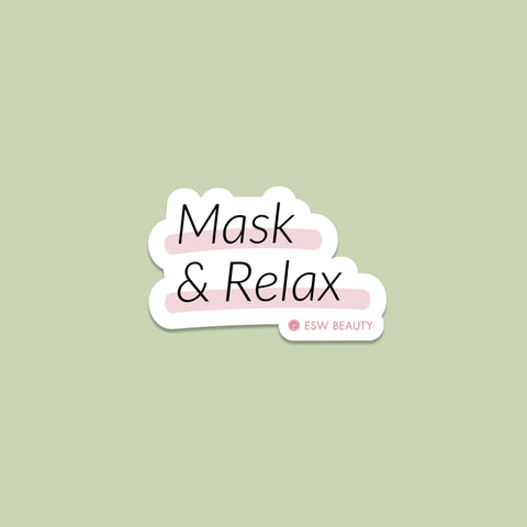 Mask & Relax Sticker