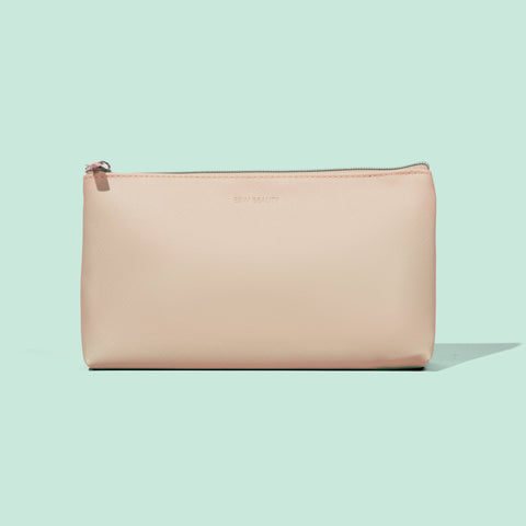 Reusable Beauty Pouch - Beige - ESW Beauty