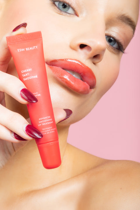 Cherry Tart Smoothie Advanced Smoothing Lip Treatment - ESW Beauty