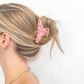 Happy Hour Pink French Biodegradable Claw Clip - ESW Beauty