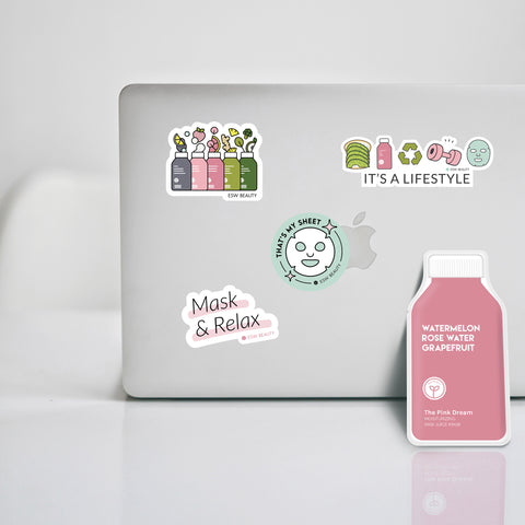 Raw Juice Mask Sticker Bundle - ESW Beauty