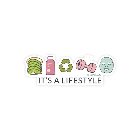 It's A Lifestyle Sticker - ESW Beauty