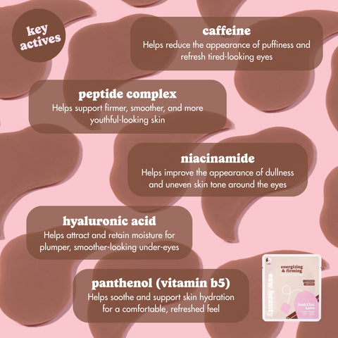Iced Chai Latte Energizing & Firming Eye Patches - ESW Beauty