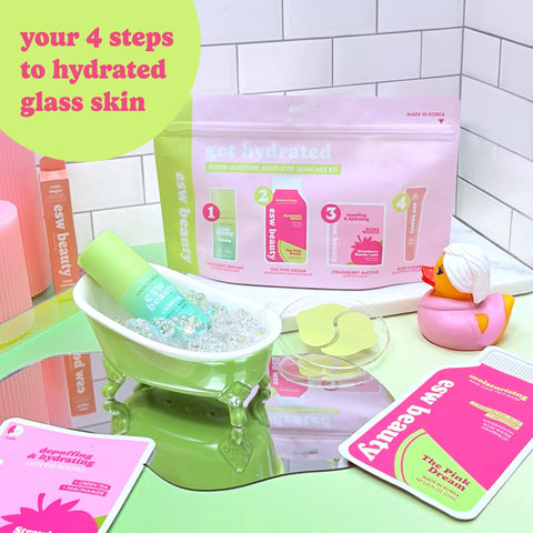 Get Hydrated Super Moisture Multi-Step Skin Kit - ESW Beauty