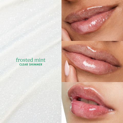 Frosted Mint Shimmer Smoothie Lip Treatment - ESW Beauty
