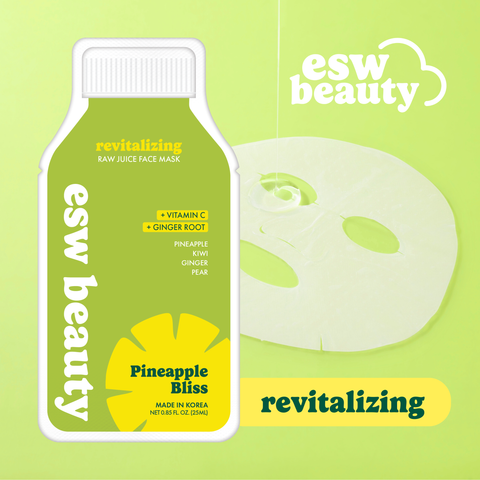 Pineapple Bliss Revitalizing Raw Juice Mask - ESW Beauty