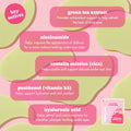 Strawberry Matcha Latte Depuffing & Hydrating Eye Patches - ESW Beauty