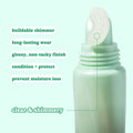 Frosted Mint Shimmer Smoothie Lip Treatment - ESW Beauty