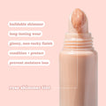Rose Sugar Shimmer Smoothie Lip Treatment - ESW Beauty