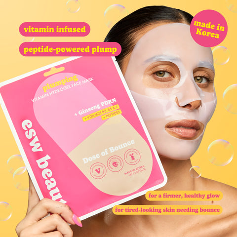 Dose of Bounce Plumping Hydrogel PDRN Face Mask - ESW Beauty