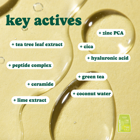 Coco Lime Mojito Clarifying Biocellulose Mocktail Mask - ESW Beauty