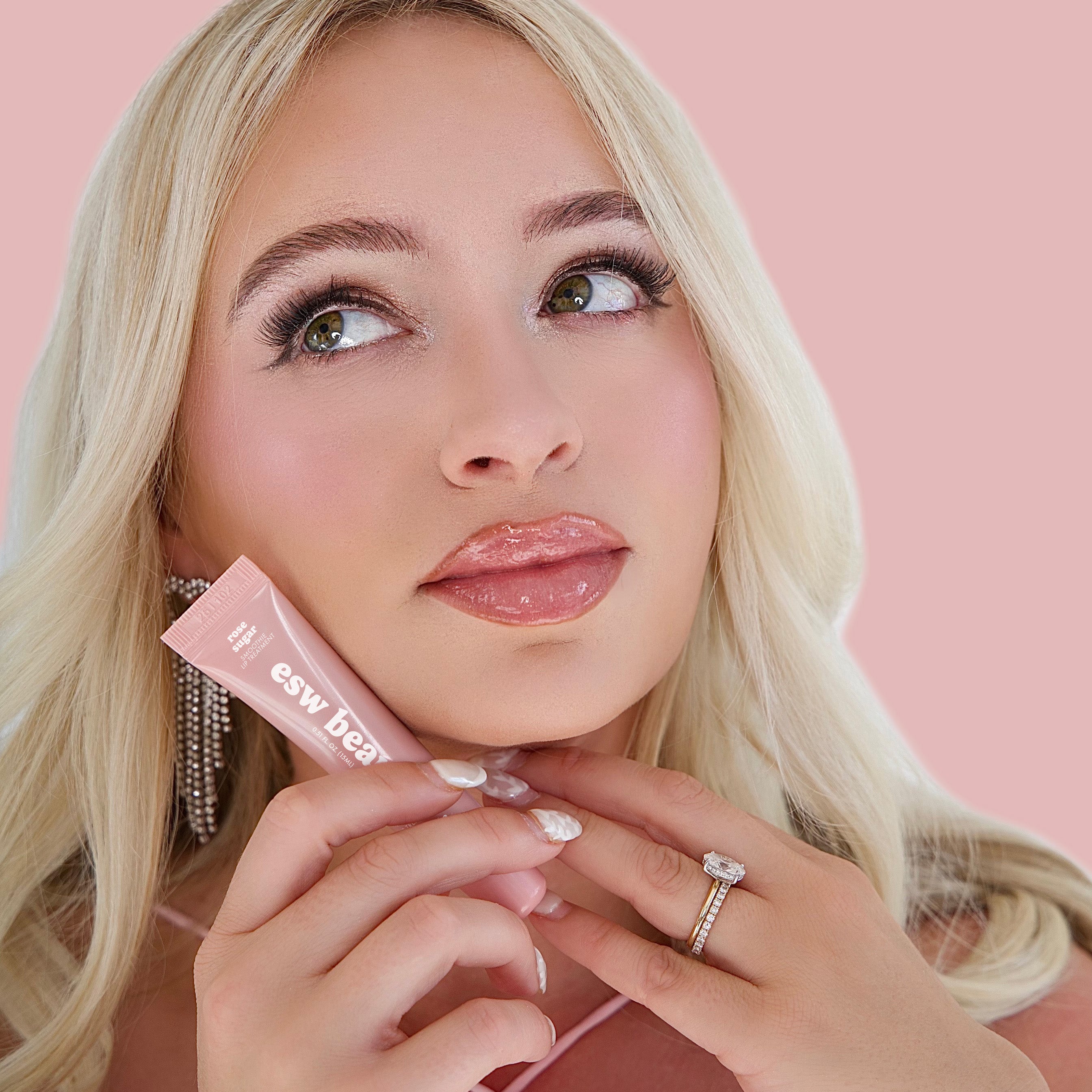 Rose Sugar Shimmer Smoothie Lip Treatment