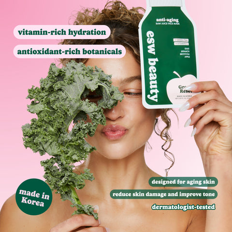 8 Pack - Green Reset Anti Aging Raw Juice Mask Multipack
