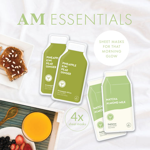 AM Essentials: Sheet Masks For That Morning Glow