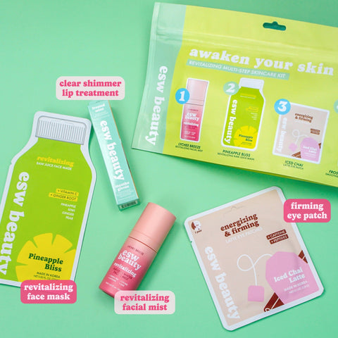 Awaken Your Skin Revitalizing  Multi-Step Skin Kit - ESW Beauty