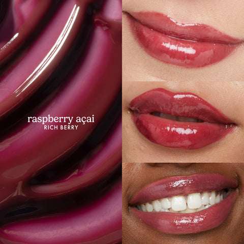 Raspberry Acai Smoothie Enhanced Protection Lip Treatment - ESW Beauty