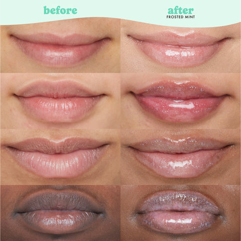 Frosted Mint Shimmer Smoothie Lip Treatment - ESW Beauty