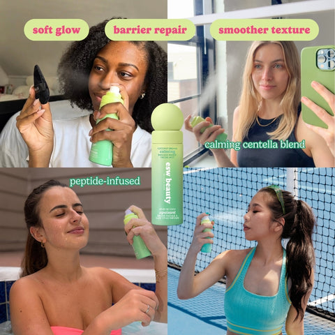 Coconut Dreams Calming Infused Water Facial Mist - ESW Beauty