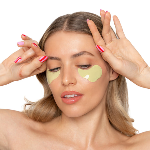 Strawberry Matcha Latte Depuffing & Hydrating Eye Patches