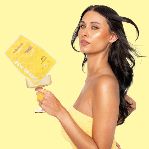 Piña Colada Revitalizing Biocellulose Mocktail Mask