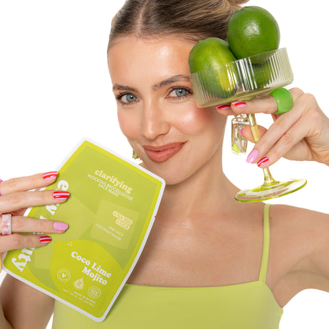 Coco Lime Mojito Clarifying Biocellulose Mocktail Mask