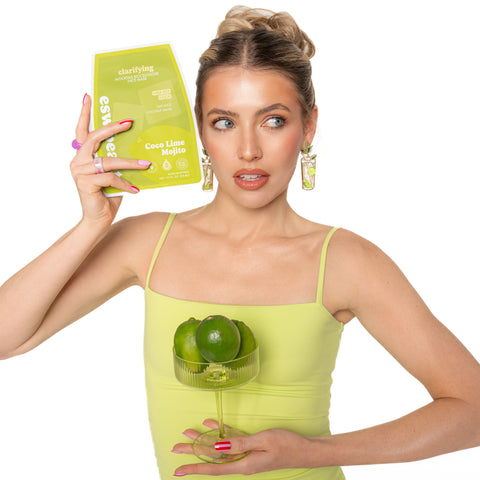 Coco Lime Mojito Clarifying Biocellulose Mocktail Mask