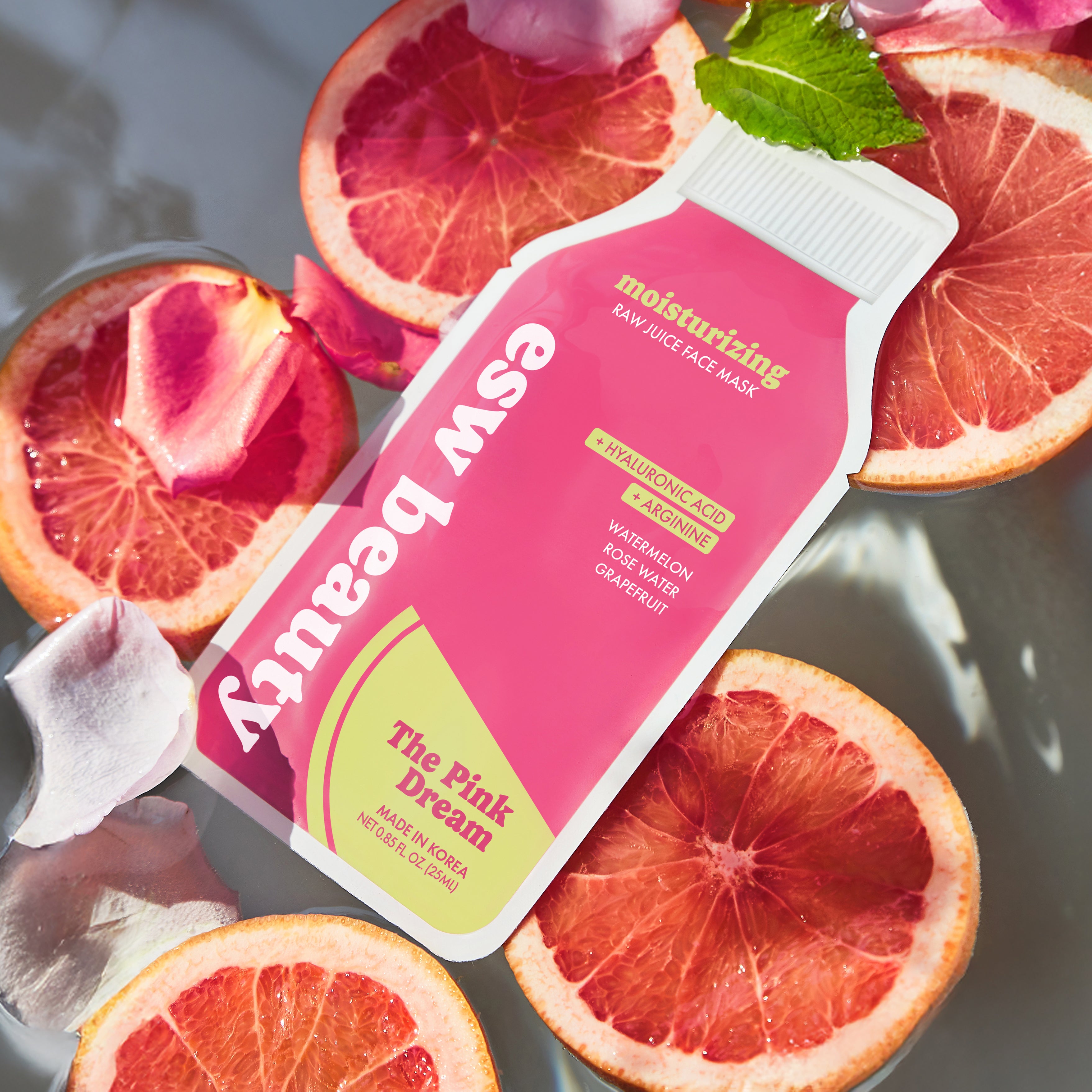 ESW Beauty - The Pink Dream Moisturizing Raw Juice Mask