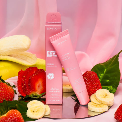 Strawberry Banana Smoothie Intense Hydration Lip Treatment