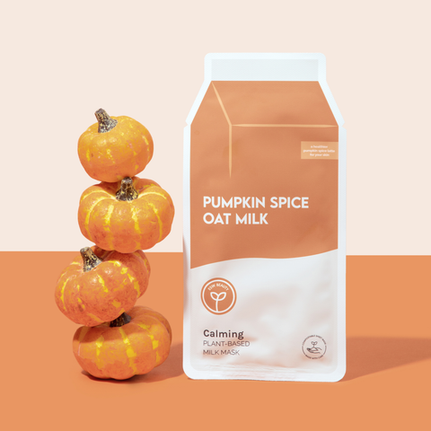 Pumpkin Spice Oat Milk Calming Plant-Based Milk Mask - ESW Beauty