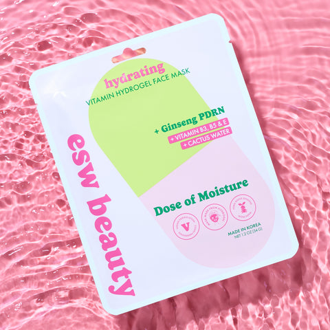 Dose of Moisture Hydrating Hydrogel PDRN Face Mask - ESW Beauty