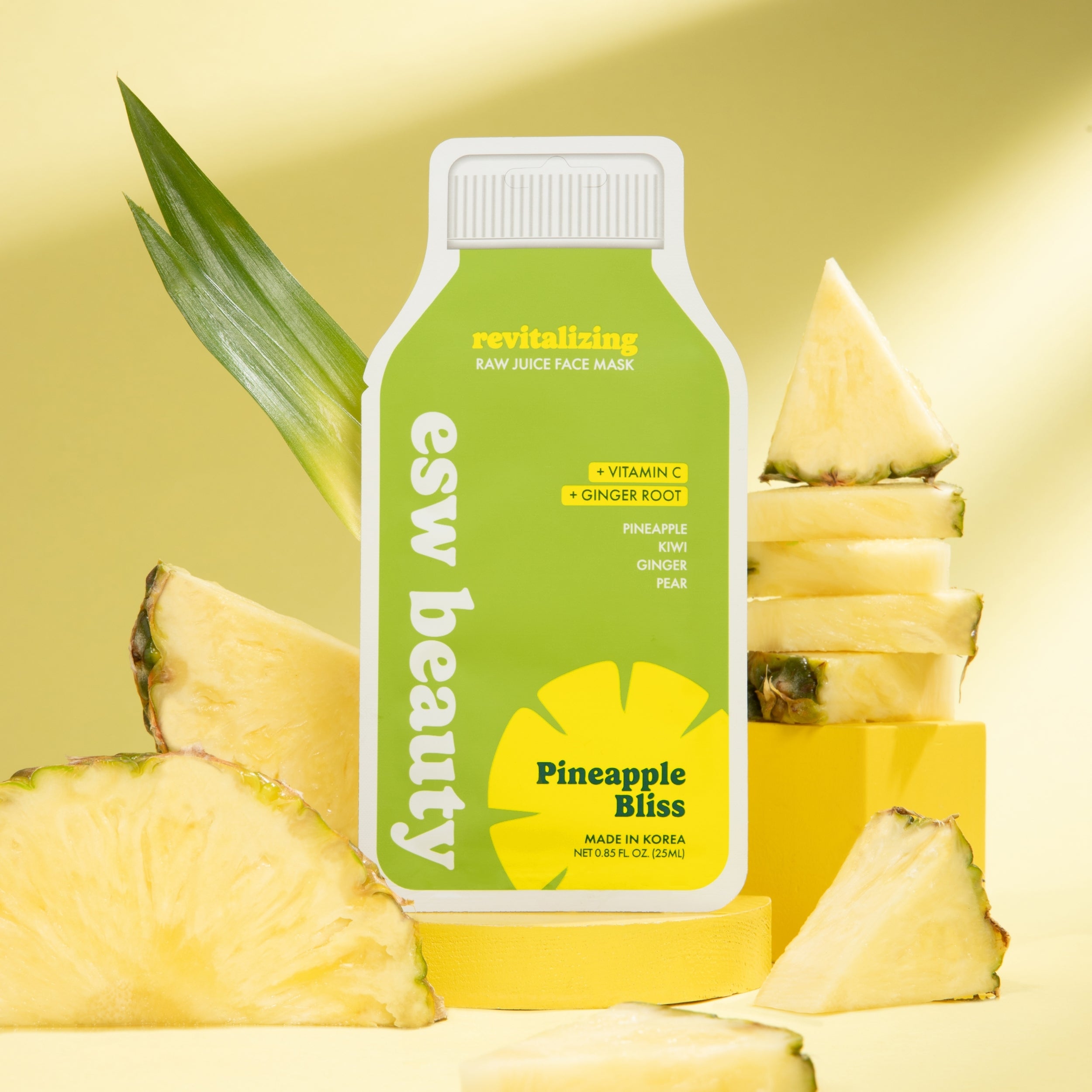 Pineapple Bliss Revitalizing Raw Juice Mask