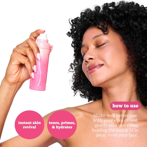 Lychee Breeze Revitalizing Infused Water Facial Mist - ESW Beauty