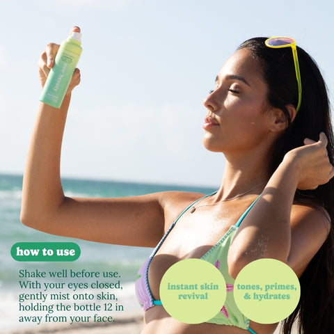 Coconut Dreams Calming Infused Water Facial Mist - ESW Beauty