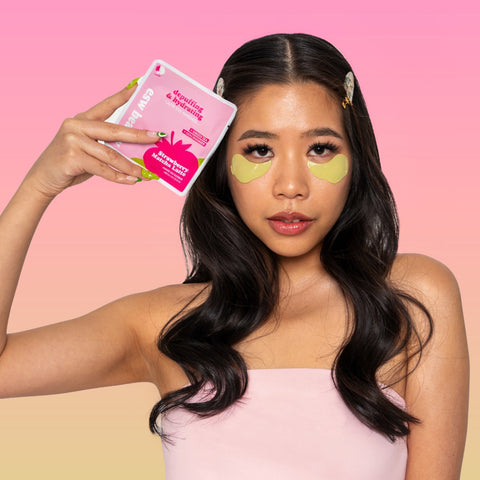 Strawberry Matcha Latte Depuffing & Hydrating Eye Patches