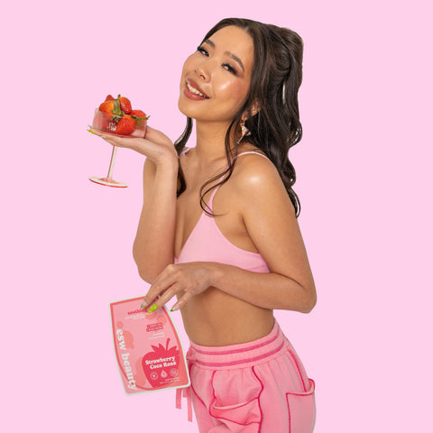 Strawberry Coco Rosé Soothing Biocellulose Mocktail Mask