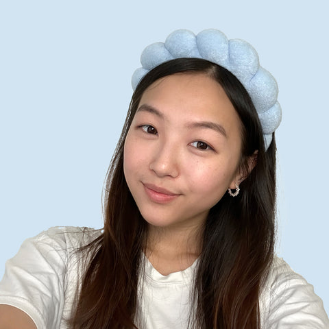 The Blue Dream Plush Cloud Skincare Headband