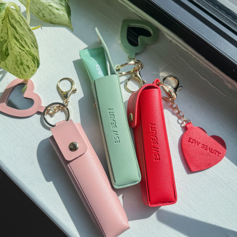 Cherry Red Smoothie Lip Treatment Keychain - ESW Beauty
