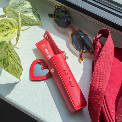 Cherry Red Smoothie Lip Treatment Keychain - ESW Beauty