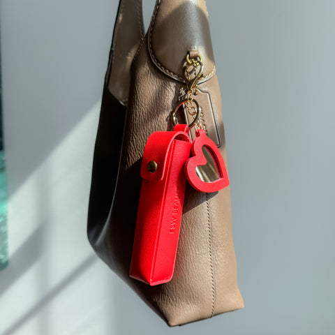 Cherry Red Smoothie Lip Treatment Keychain - ESW Beauty