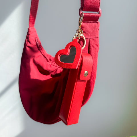 Cherry Red Smoothie Lip Treatment Keychain - ESW Beauty