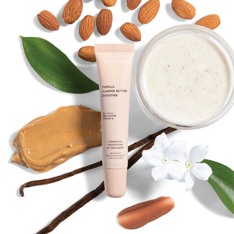 Vanilla Almond Butter Smoothie Enhanced Protection Lip Treatment - ESW Beauty