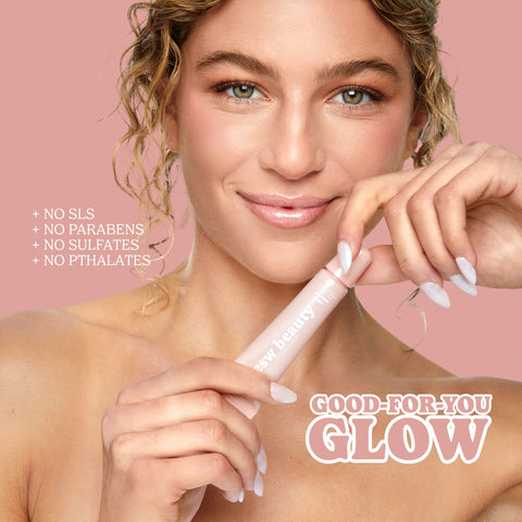 Rose Sugar Shimmer Smoothie Lip Treatment - ESW Beauty